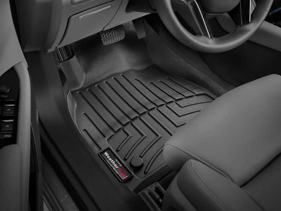 Forro de piso WeatherTech para Cadillac XTS 2013-2019 - 1ª fila, negro Foto 2 de 4