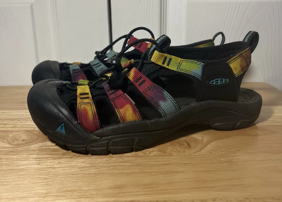 Keen Newport H2 Women’s Size 8 Sport Sandal Original Rainbow Tie Dye Multi Color - Image 3 of 4