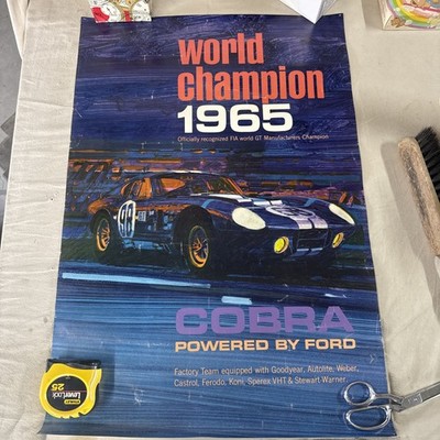 1965 World Champion Cobra Ford FIA GT Manufacturers Original Shelby American Inc