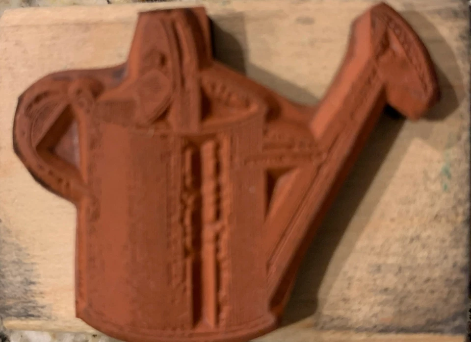 Sello Francisco regadera sello de goma Foto 2 de 3