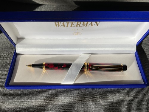 Stylo Bille Waterman Man 200 Rhapsody Red Ripple - Rouge - Résine - Neuf Jamais Utilisé