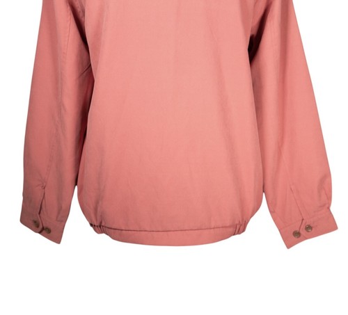Peter Millar Mens Jacket Bomber Pink Golf Windbreaker Full Zip Lined Logo Medium - Picture 9 of 10