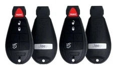 Set of 2 Fobik Remote Keys For JEEP Grand Cherokee Commander 2008 - 2013  A+++
