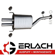 Endschalldämpfer für Honda Prelude V 2.0 2.2 16V Auspuff 7291