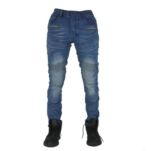 Women's Casual Personalized Motorcycle Pant Jeans Motorcycle Racing Riding Belts - Picture 20 of 31