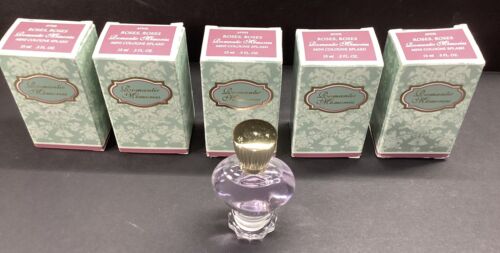 Avon Roses Roses Cologne Splash .5 FL Oz New In Box 1994 Lot Of 5 Bottles Mini - Picture 2 of 4