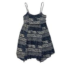 American Eagle Outfitters Women’s Sundress Navy & Ivory Babydoll Size XS