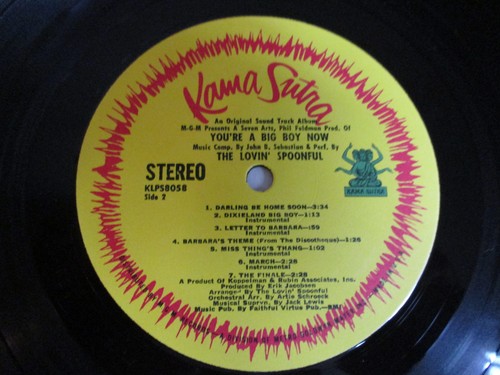 LP OST You're a big boy now THE LOVIN' SPOONFUL 1st/p US - Bild 4 von 4
