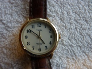 Ladies Timex Indiglo Watch Stainless Steel Case For Parts Ebay