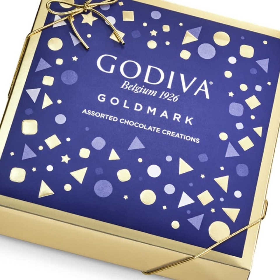 Godiva Chocolatier Goldmark Assorted Chocolate Gift Box, Premium