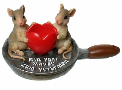 Kremers Schatzkiste Mäuse Bratpfannen Figur - Originelle Geldgeschenkverpackung 