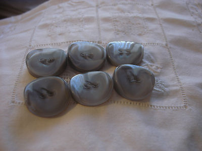 Bouton Ancien En Verre - Mercerie Vintage, Modèle (3250), Occasion