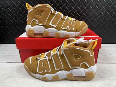 NIKE AIR MORE UPTEMPO (GS) “WHEAT” 7Y WMNS SIZE 8.5 DQ4713-700 NEW  