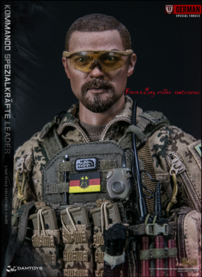 DAMTOYS German KSK Kommando Spezialkrafte Leader 1/6 Action Figure