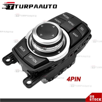 Navigation System iDrive Controller 4PIN For 11-12 BMW 1 3 5 F10 F11 F30 F20 F31