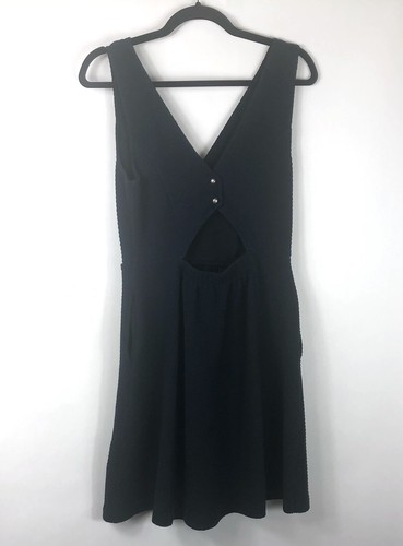 Anthropologie Maeve Blue Open Back Summer Party Dress Size 12 - Picture 5 of 6