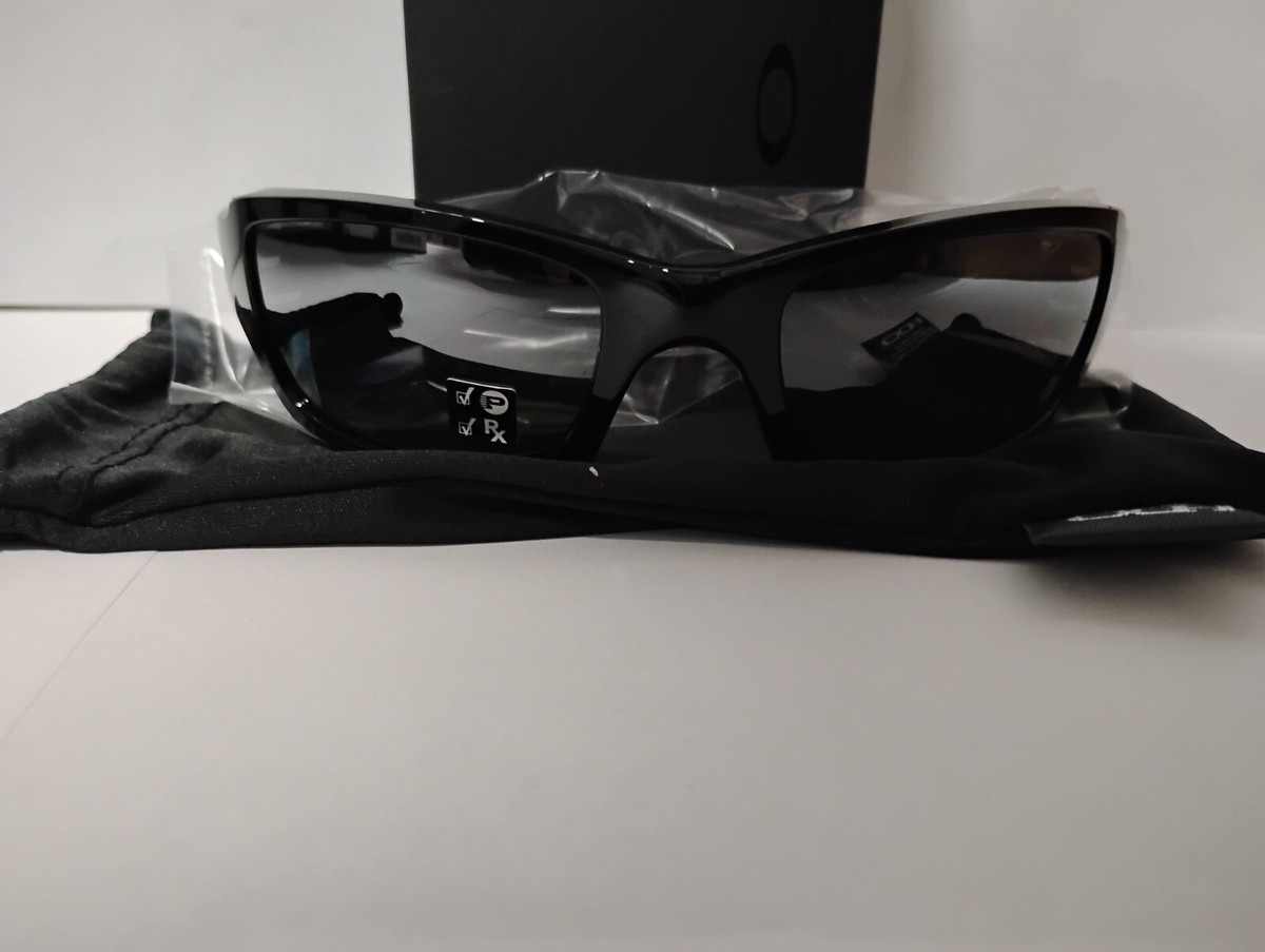 Oakley OO923806 Polarized Fives Squared Mens Sunglasses - Black