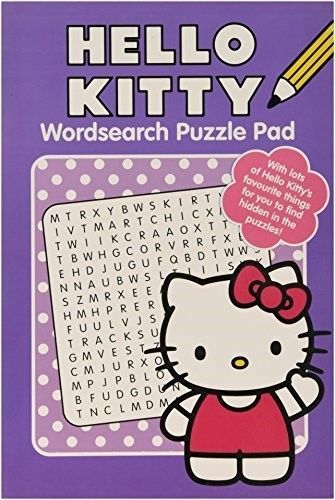 Hello Kitty Wordsearch Puzzle Pad Word Search Book 2 for sale online | eBay