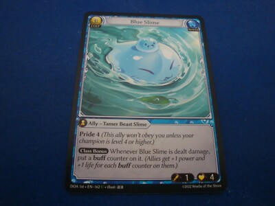 Grand Archive Blue Slime DOA 1st Ed EN-162 U NM/M
