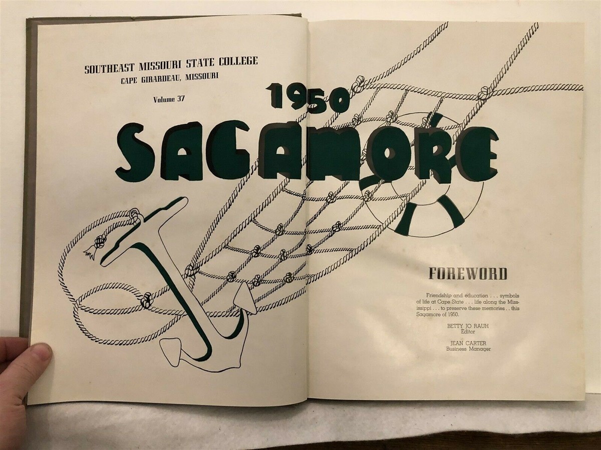 1950 Southeast Missouri State College University Annual Yearbook
