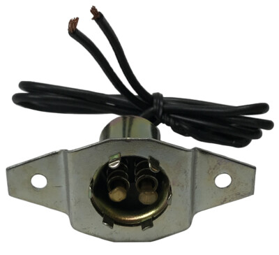 (2) Tail Lamp Socket Standard S-589 Electrical Light Pigtail Repair Assembly