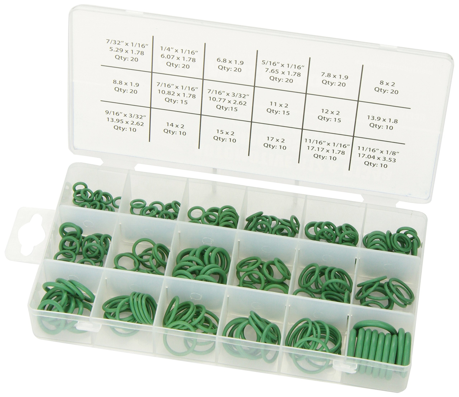 R12 R134a AC O-Ring Assortment Kit 91339