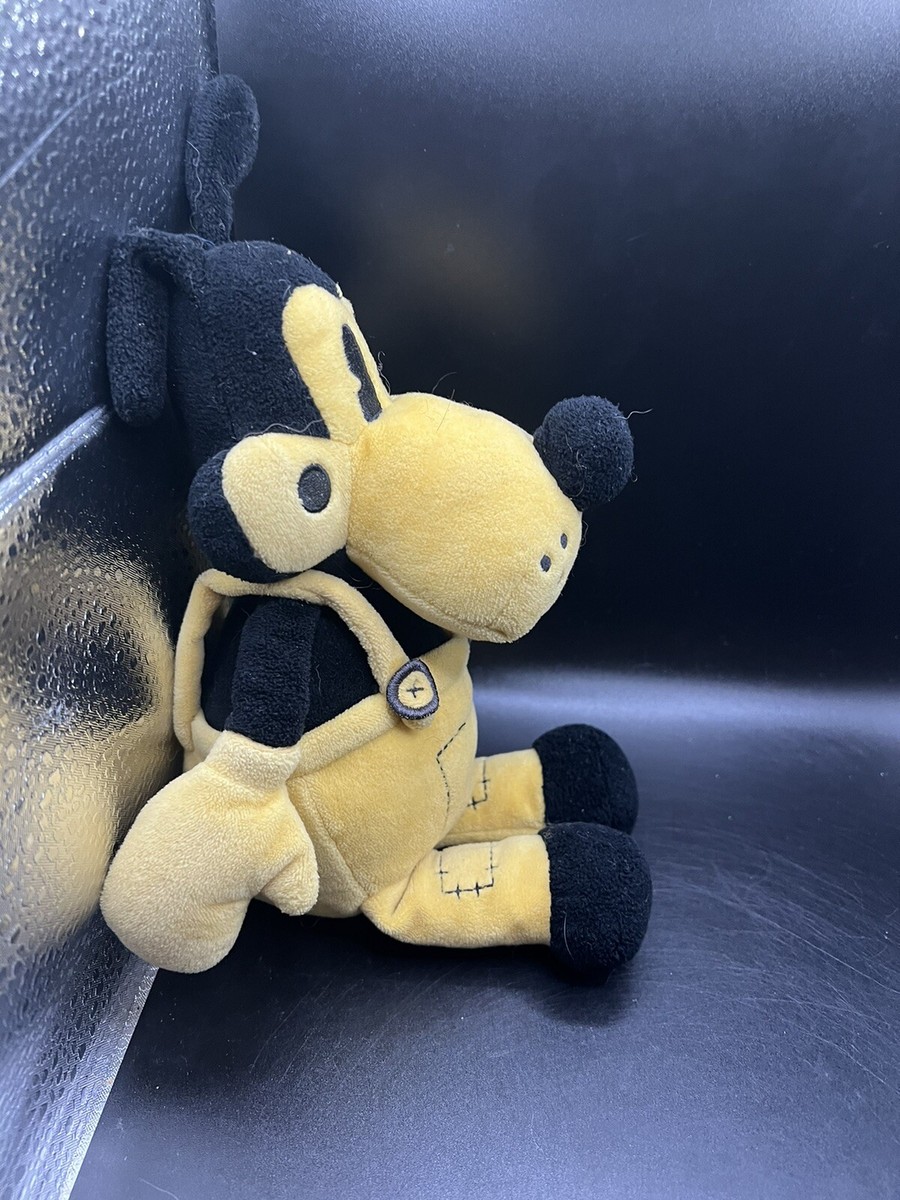 Bendy and the Ink Machine Boris The Wolf Collectible Plush Yellow Black 12”