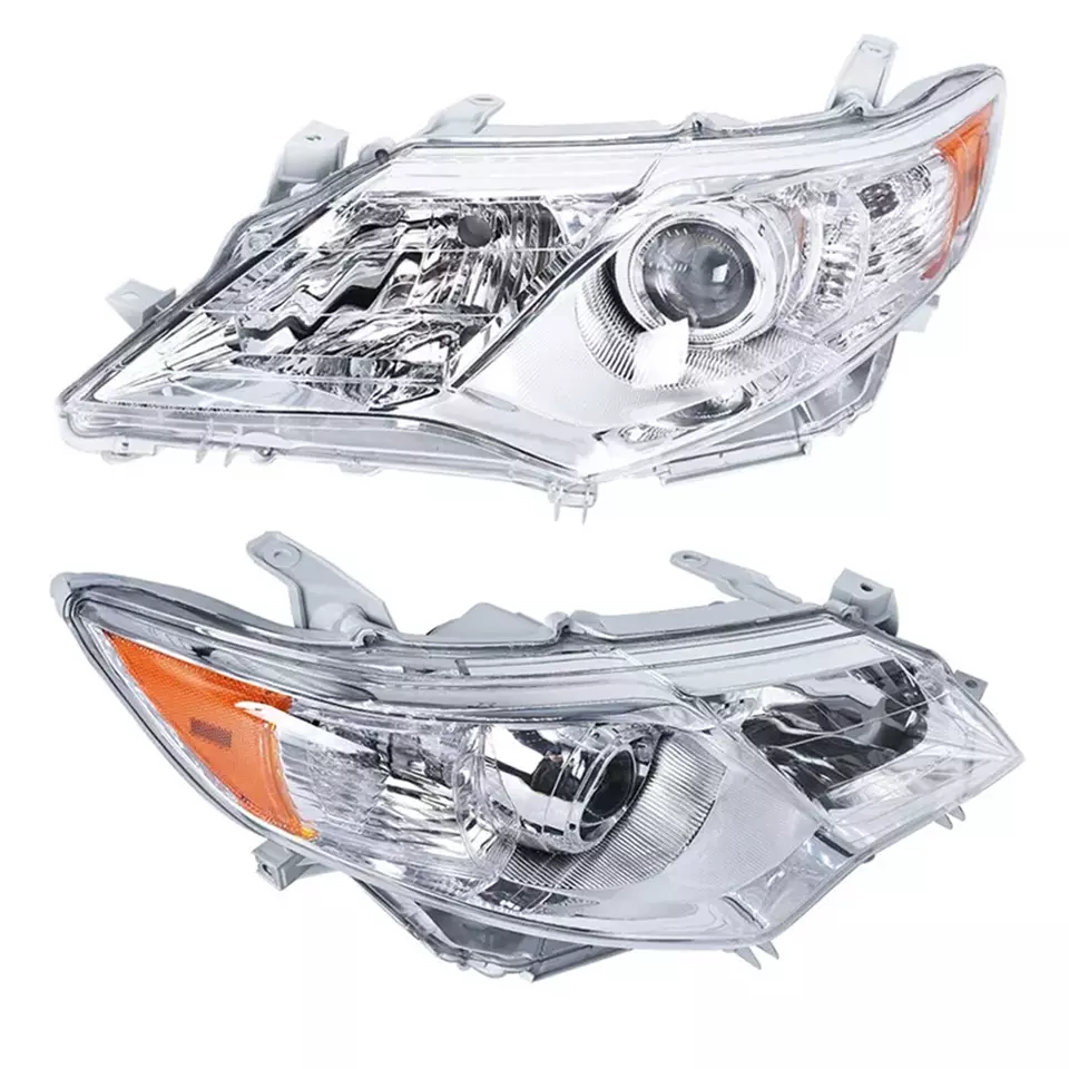 Par de faros conjunto pasajero conductor para Toyota Camry 12 2012-2014 Foto 4 de 4