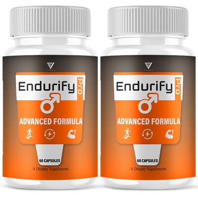 (2 Pack) Endurify Pro Capsules, Endurify Performance Support (120 Capsules)