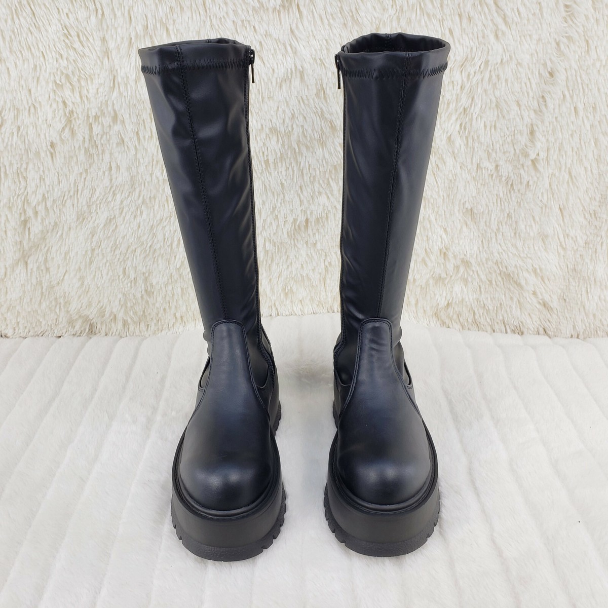 dilemma  Here Comes Trouble Triangle Boots [SLACKER-160] – VampireFreaks