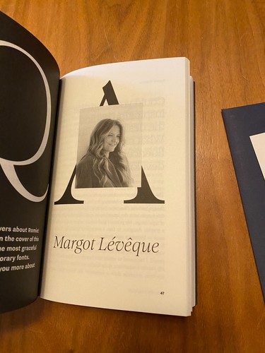 Type Design Class Magazine Issue 1 Lettering Font Catalog Typefaces Logo Graphic - Picture 9 of 13