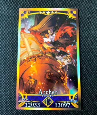 Napoléon Napoleon  Archer Fate/ Grand Order FGO Character Fan Card