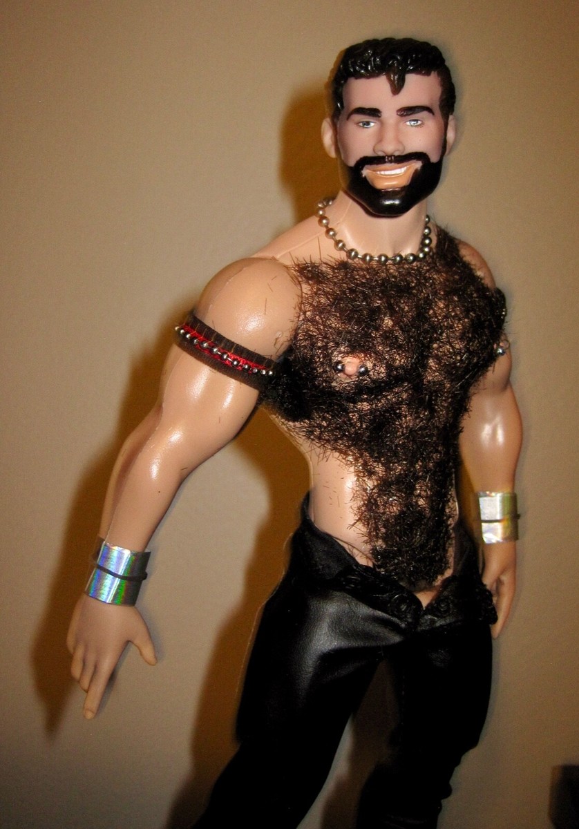 Tom Of Finland GAY REAL HAIRY Doll Figure~Collectible