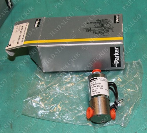 Parker B1 3A DK 1 100DC2AC2 24v Valve B13ADK1100 NEW - Picture 2 of 2