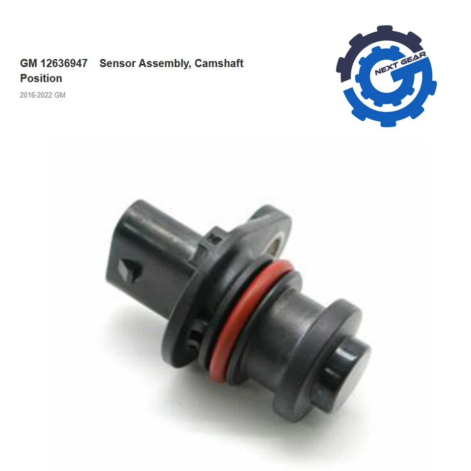 Новый датчик положения распределительного вала от оригинального производителя 2016-23 Chevy Volt Malibu Equinox GMC 12636947 - Изображение 3 из 4