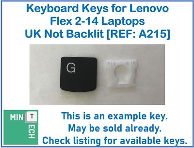 Tastatur Ersatz Tasten für Lenovo Flex 2-14 Laptops UK Layout NICHT Hintergrundbeleuchtung