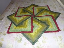 Beautiful Large Handmade Quilted Centerpiece Table Topper