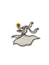 Nightmare Before Christmas Zero Dog Halloween Patch, Iron On/Sew On