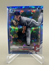 DOUG NIKHAZY 2021 Bowman Draft Chrome SAPPHIRE ROOKIE #BDC-143