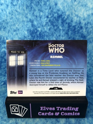 Doctor Who 2015 SINGLE Non-Sport Trading Card by Topps 2015 - Picture 34 of 392