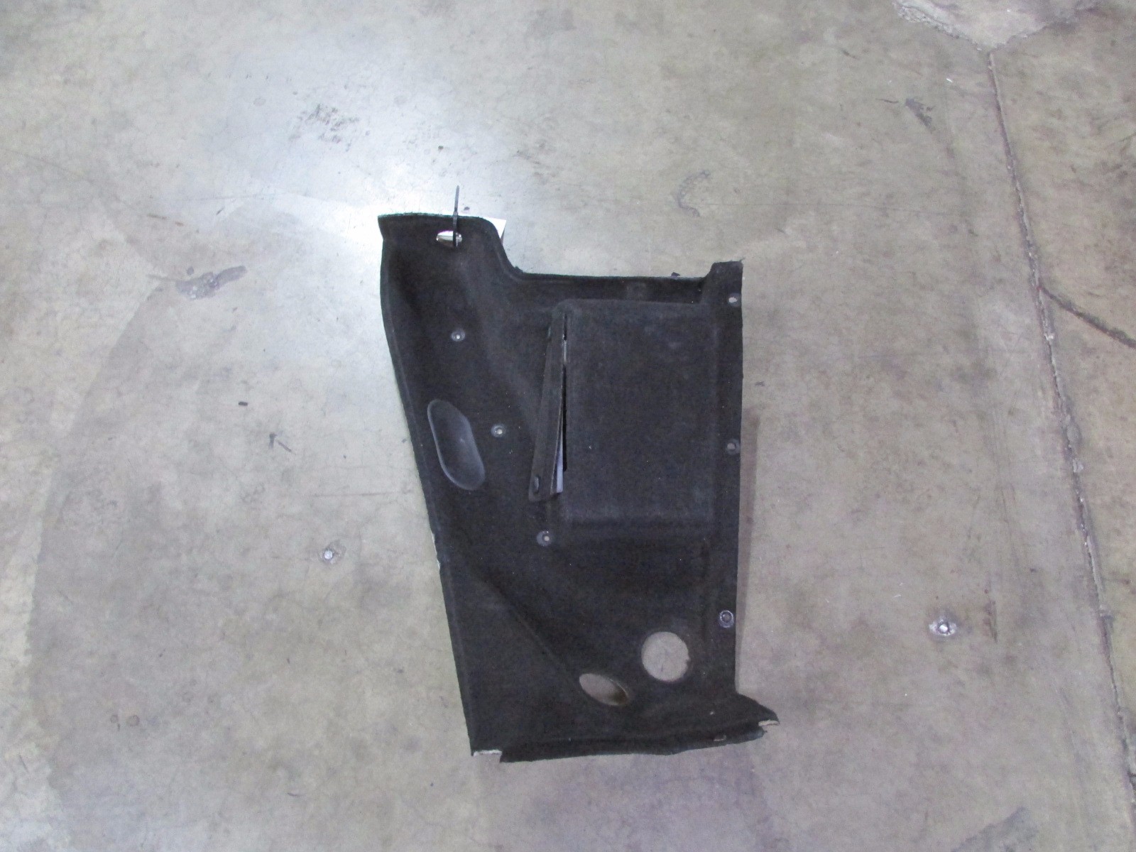 Ferrari 360, RH, Right Front Trunk Carpet Panel w/ CD Opening, Used P/N 65301500