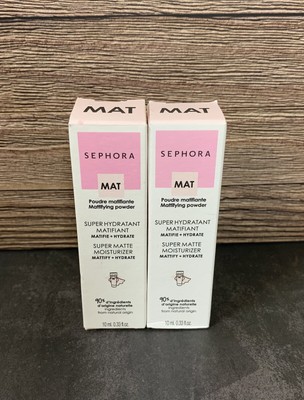 Sephora Super Matte Moisturizer  .33 fl oz Bundle Of 2