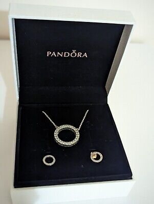 Pandora Infinity Necklace & Earring Set. Brand new. | in Bulwell,  Nottinghamshire | Gumtree