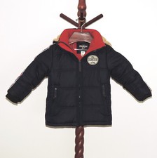 Oshkosh B'Gosh size Small 4 Fleece Lined Winter Jacket Parka Removable Hood