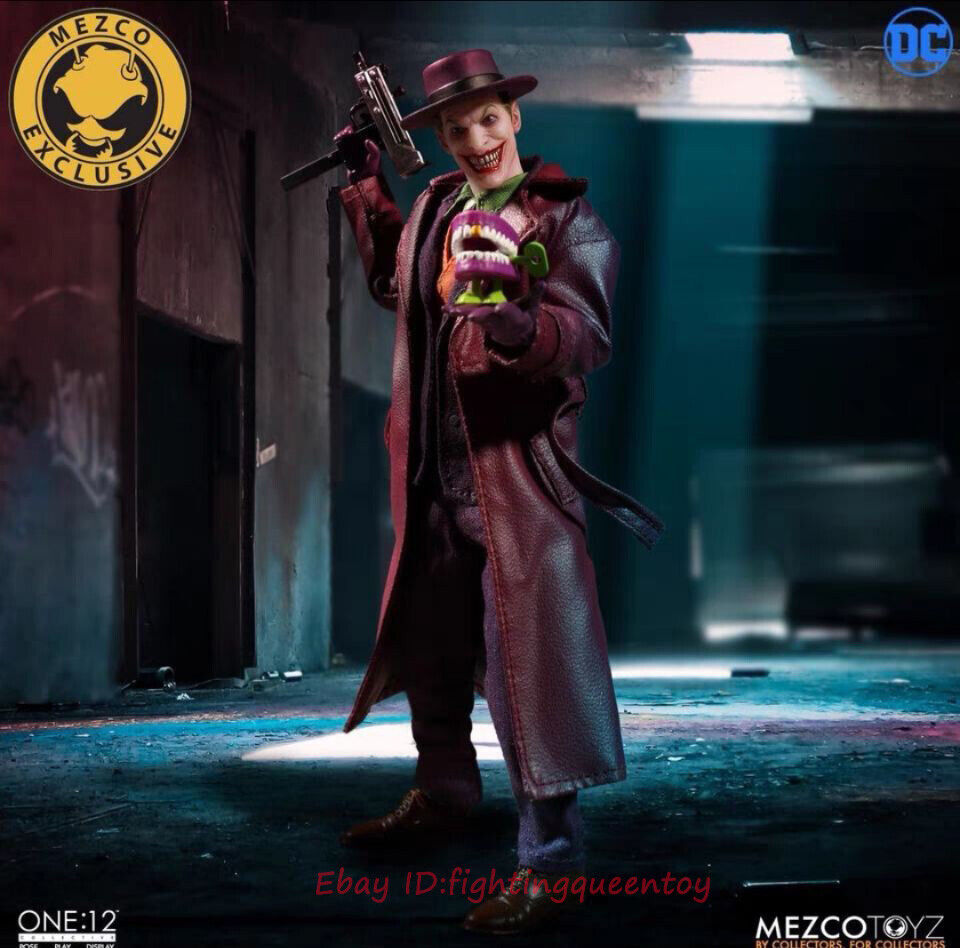 Mezco THE JOKER Deluxe Exclusive Ver. 1/12 Action Figure Mezco THE JOKER Deluxe Exclusive Ver. 1/12 Action Figure