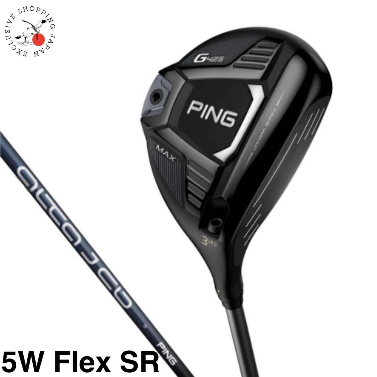 Ping Golf Club Fairway Wood FW 5W G425MAX ALTA JCB SLATE Carbon 