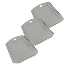 3x Eiskratzer Eisschaber Auto Schaber  Enteiser Scheibenkratzer grau stabil