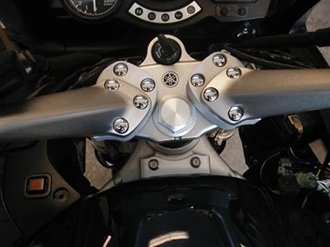 [SR] 01-05 Yamaha FJR1300A FJR 1300 1" Kit Elevador Manillar Billet Espaciadores Foto 4 de 4