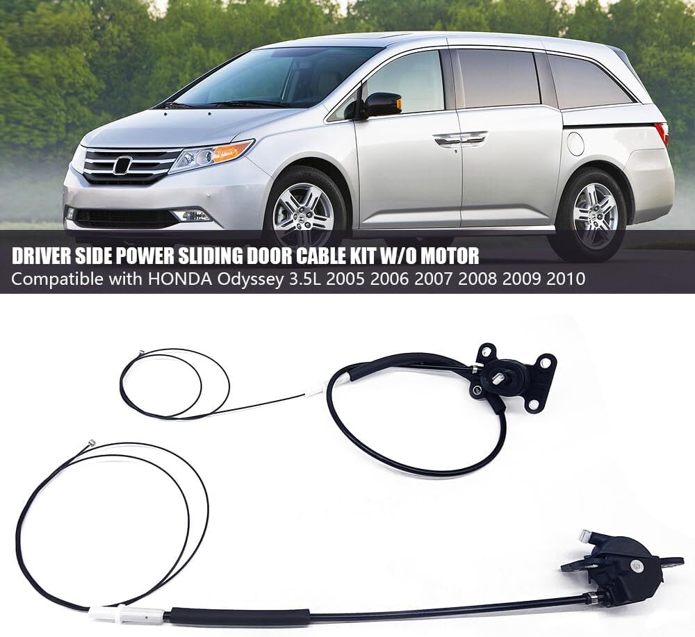 Driver Side For 20052010 Honda Odyssey Power Sliding Door Cable 72010