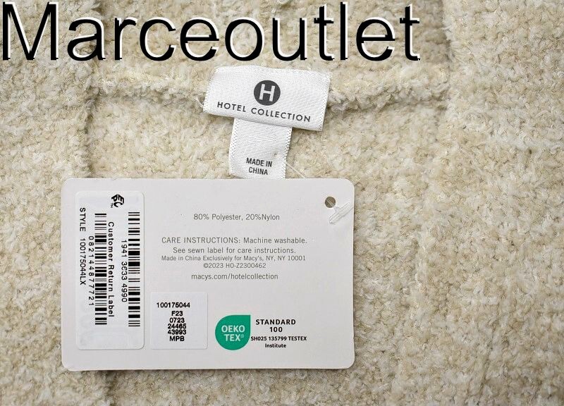 Hotel Collection Luxe Knit Shawl Robe SMALL / MEDIUM Ivory | eBay